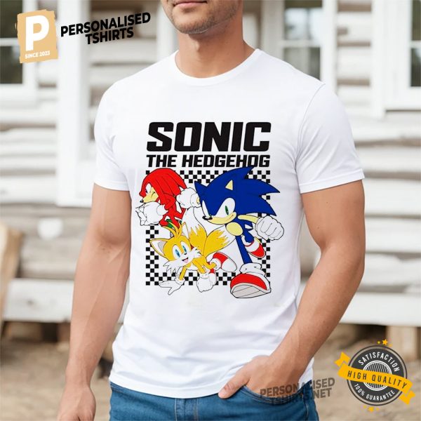 Sega Sonic The Hedgehog T shirt 3