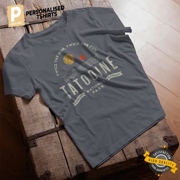 Tatooine National Park Star Wars T Shirt 1