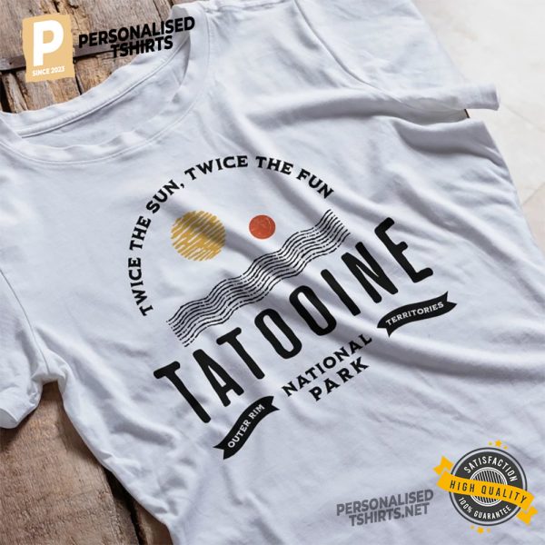 Tatooine National Park Star Wars T Shirt 2