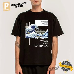 The Great Wave Off Kanagawa Shirt Aesthetic Art Unisex Tee 1