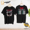 Aerosmith The Farewell Tour 2023 2024 Schedules Two Sided Shirt 1