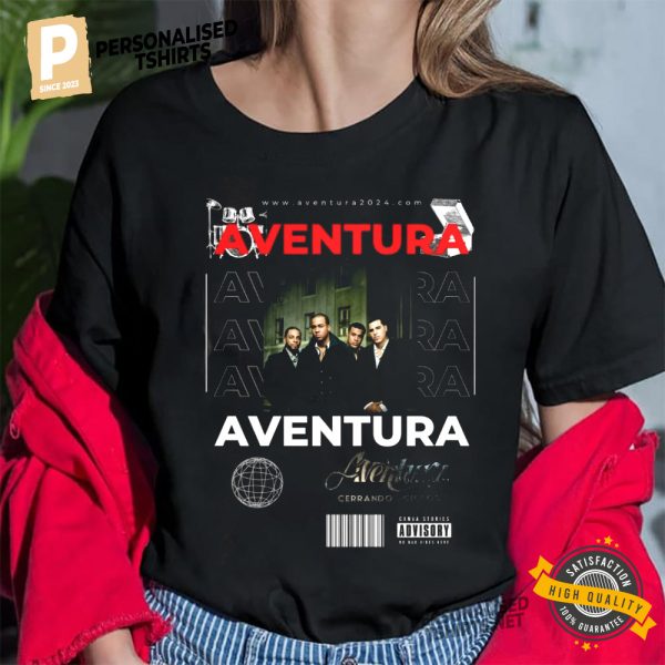 Aventura Band Cerrando Ciclos Concert 2024 Shirt