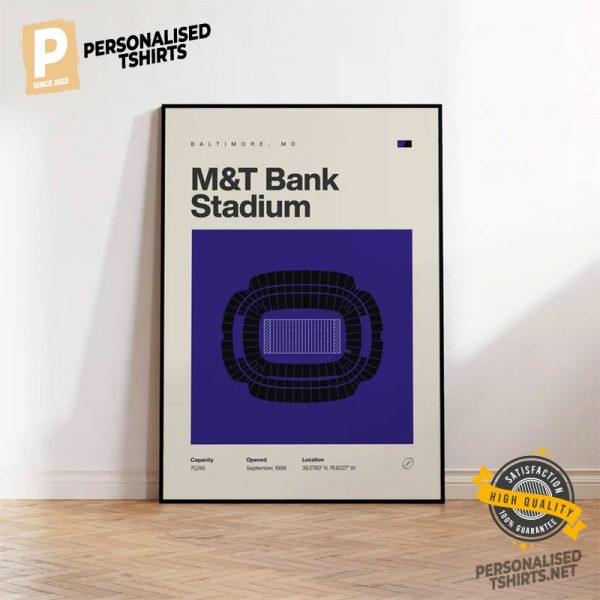 Baltimore Ravens Home Stadium Poster 3