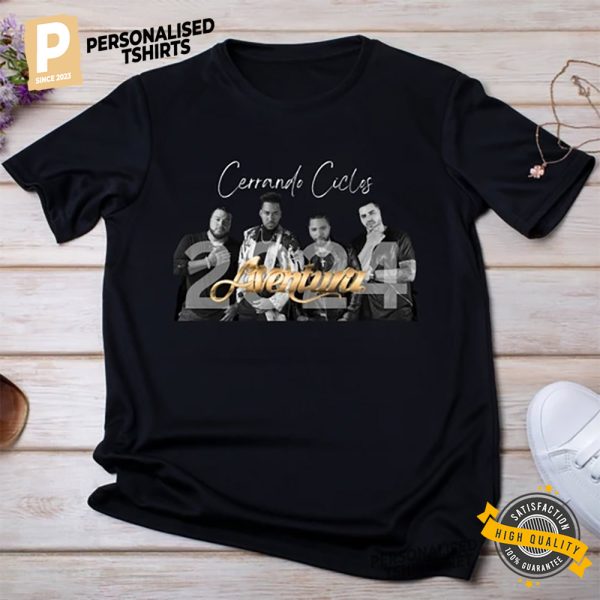 Cerrando Ciclos 2024 Aventura Tour Bachata Music Shirt 3