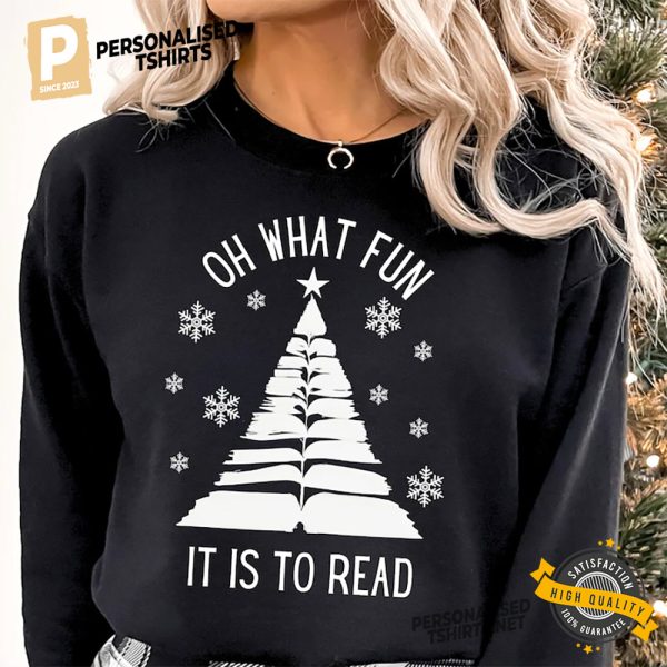 Christmas Tree Book Book Loverschristmas tee shirts 3