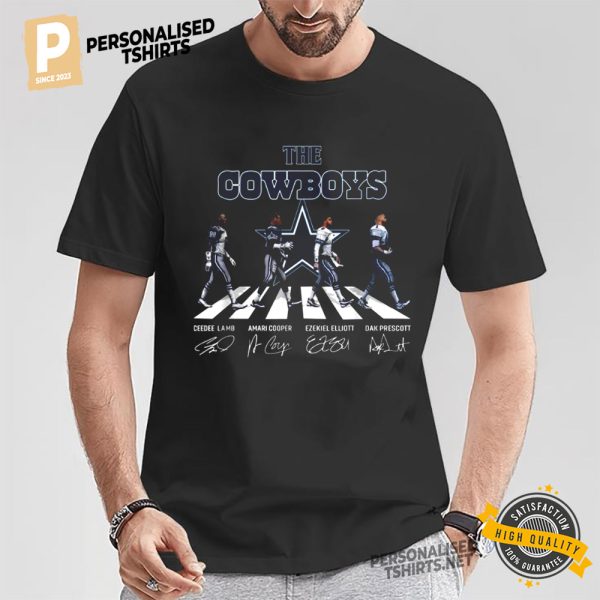 Dallas Cowboys Abbey Road T Shirt 3