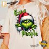 Ew People Kick Your Ass Retro Christmas The Grinch 2 Sided Shirt