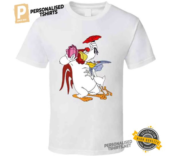 Foghorn Leghorn Miss Prissy bugs bunny T shirt 1