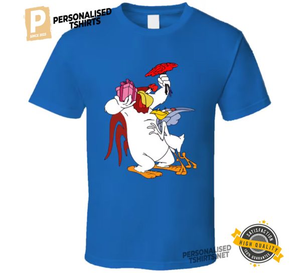 Foghorn Leghorn Miss Prissy bugs bunny T shirt 2