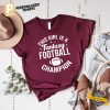 Funny Fantasy Football Champion For Woman Comfort Colors Shirt