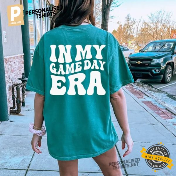 Game Day Era Football for Women Comfort Colors Shirt 2