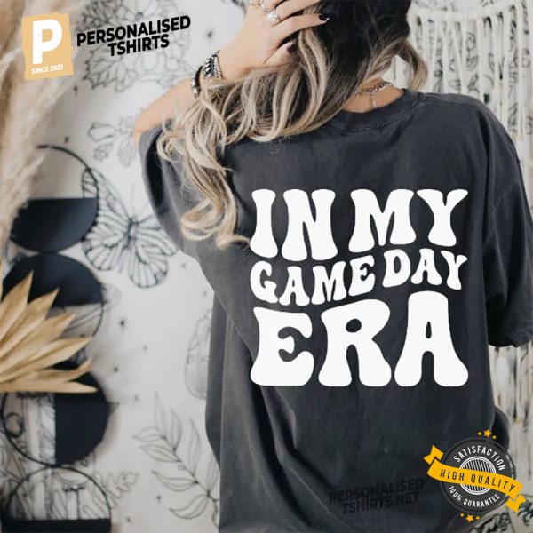 Game Day Era Football for Women Comfort Colors Shirt 4