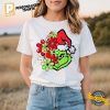 Grinch inspire flower Cartoon Shirt 3