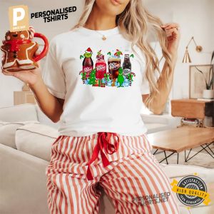 Grinchmas Christmas Dr Pep Coke Lover Shirt 2