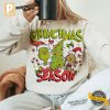 Grinchmas season 90s Funny Grinch Cartoon Shirt