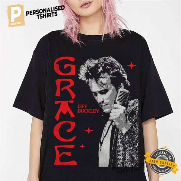 Jeff Buckley Grace Music Retro T Shirt 1