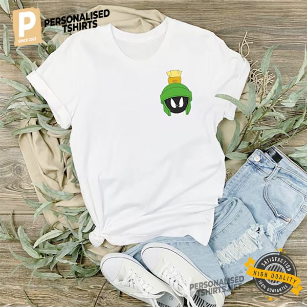 Marvin the Martian Looney Tunes Funny T shirt 1