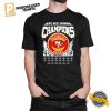 NFC West Division Champions 2023 San Francisco 49ers t shirt 1