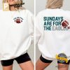 Philadelphia Sundays are for the Eagles NFL 2 Sided Shirt 1