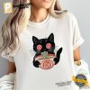 Psychedelic Ramen Cat T Shirt