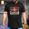 San Francisco 49ers back to back NFC West Division Champions 2022 2023 shirt 2