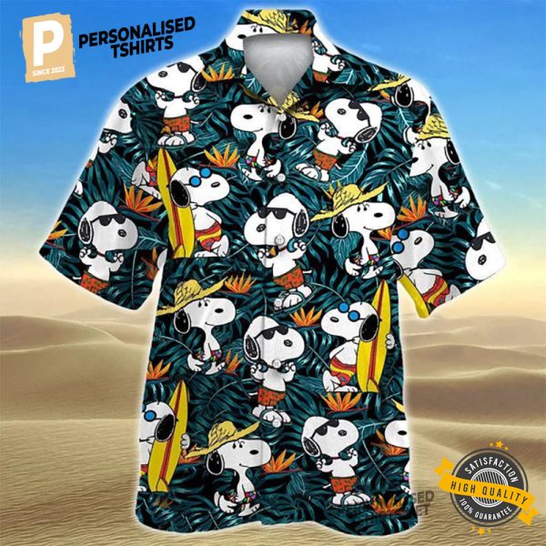 Snoopy Summer Beach Trip Hawaiian Shirt