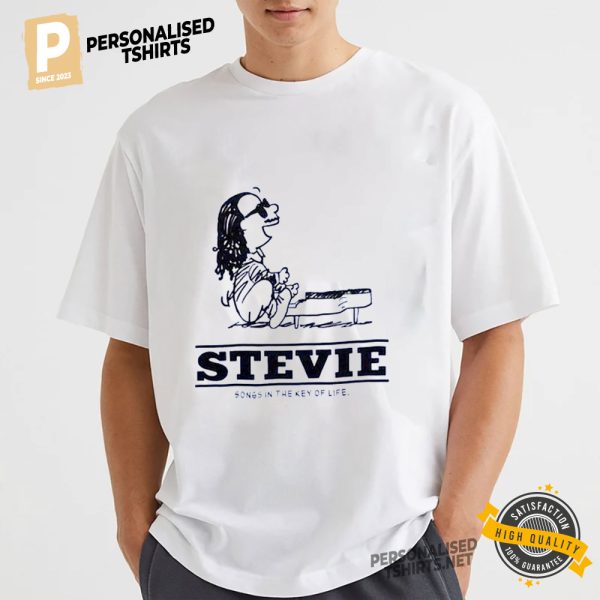 Stevie Wonder Songs in the key of life graphic Tee 2