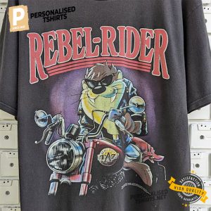 Vintage 1992 Rebel Rider Looney Tunes T-shirt