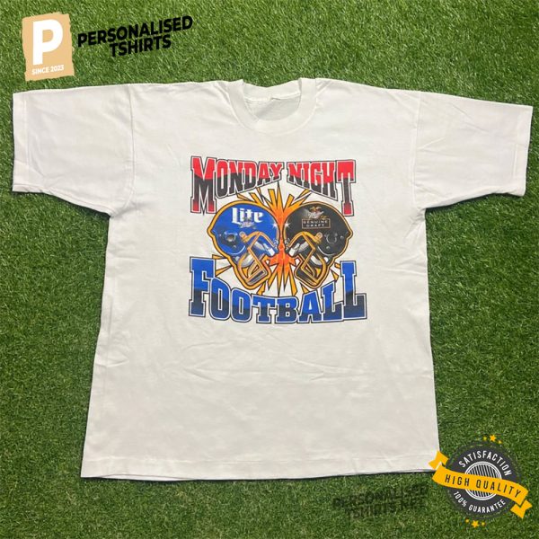 Vintage Monday Night Football Miller Lite NFL T Shirt 3