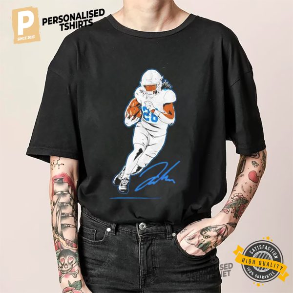 jahmyr Gibbs Superstar Pose signature shirt