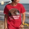 50 Percent Hungry 50 Percent Tired Cute Sleeping Bear Comfort Colors Shirt 2