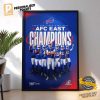 AFC East Champions Buffalo Bills Poster