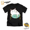 Adorable Full Cat Ramen Funny Shirt 3