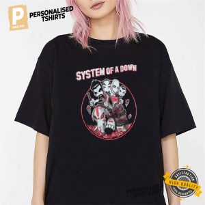 Armenian American Heavy Metal Band System Of A Down Shirt 1