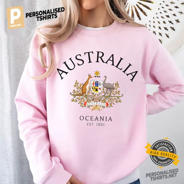 Australia ocenia est.1901 Comfort Colors Tee 1