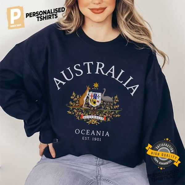 Australia ocenia est.1901 Comfort Colors Tee 2