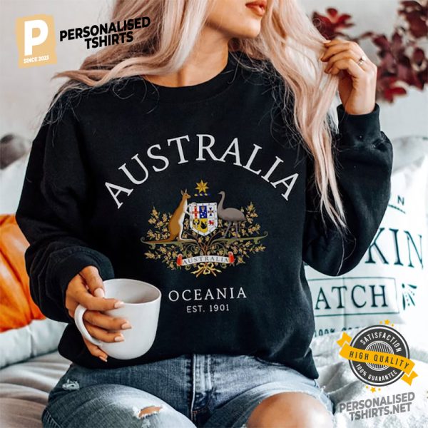 Australia ocenia est.1901 Comfort Colors Tee