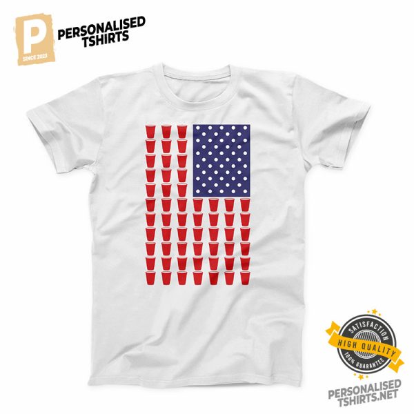 Beer Pong American National Hangover Day T shirt 1