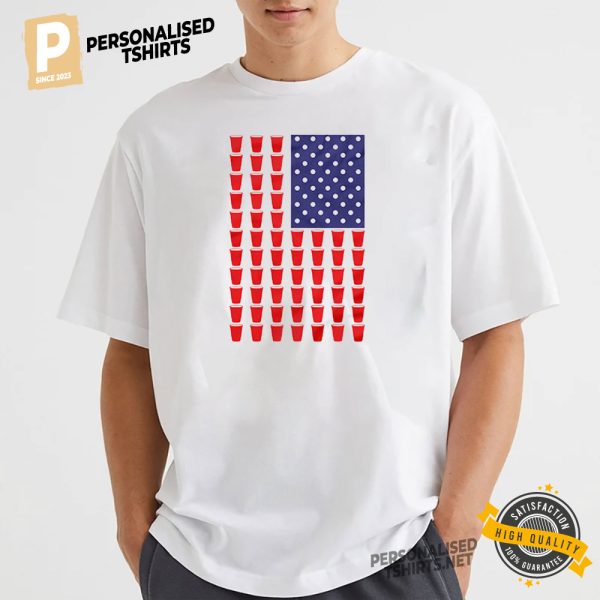 Beer Pong American National Hangover Day T shirt