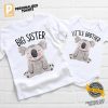 Big Sister Little Brother Cute Koala Sister Brother Matching Shirt 2