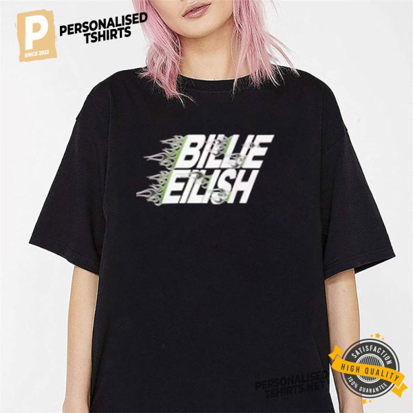 Billie Eilish Flames T Shirt 1