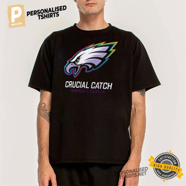 Black Philadelphia Eagles 2024 NFL T Shirt 1