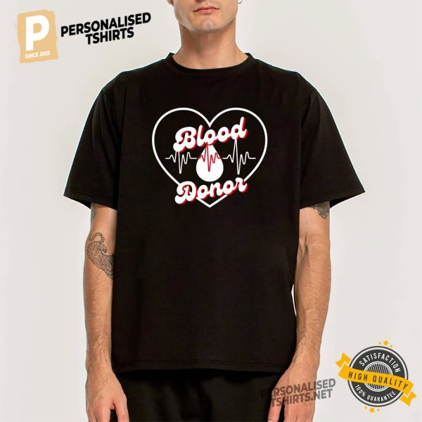 Blood Donor Volunteer Tee 1