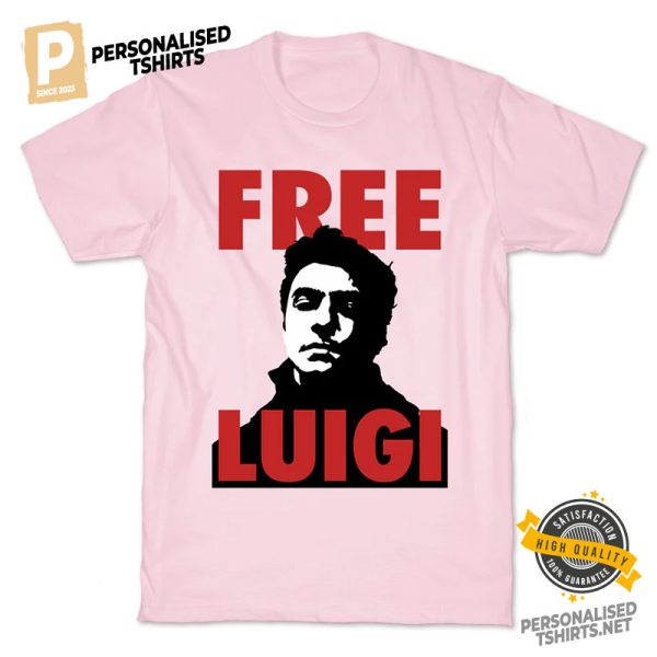 Brian Thompson Free Luigi Comfort Colors Tee