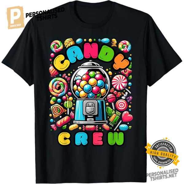 Candy Squad Halloween Party T Shirt 1