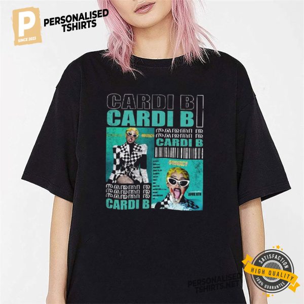 Cardi B Hip Hop 90s T shirt