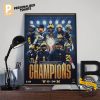 College Football National Champions Michigan Wolverines Poster