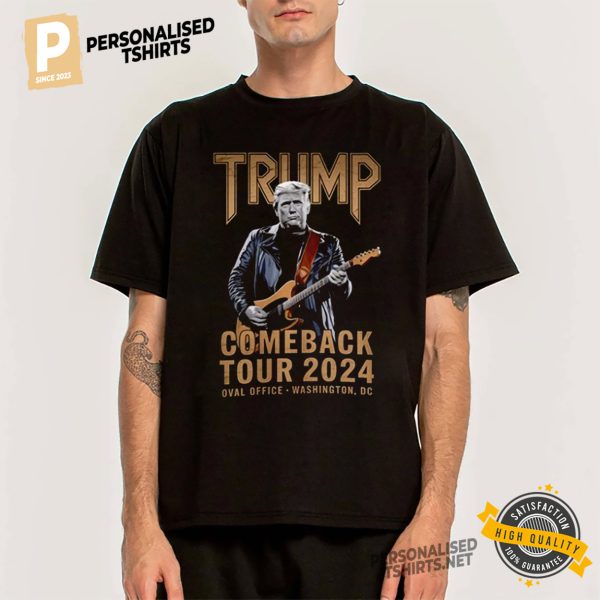 Comeback Tour Trump T Shirt 1