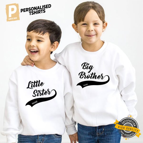 Custom brothers and sisters love Matching Shirt