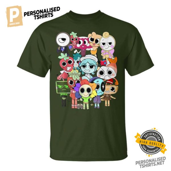 Dandy's World Roblox Horror Game T shirt  2